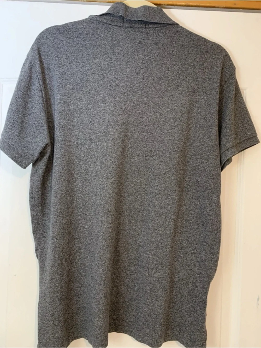 Polo Ralph Lauren Custom Slim Fit Polo Shirt Heather Grey Men’s Medium
